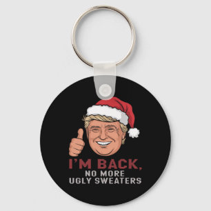 Grappige Trump Terug Geen Kerst Lelijke Truien X Sleutelhanger