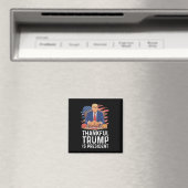Grappige Trump-Thanksgiving dankbaar dat Trump pre Magneet (Insitu (Vaatwasser))