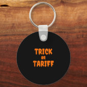 Grappige Trump - Truc of Tarief Sleutelhanger (Voorkant)