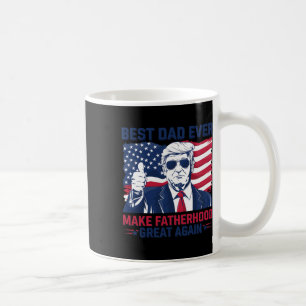 Grappige Trump Vaderdag beste vader ooit voor opa Koffiemok