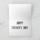 Grappige Trump Vaderdag Kaart (Binnen)