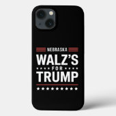 Grappige Trump Vance Walz voor Trump Nebraska Case-Mate iPhone Case (Achterkant)