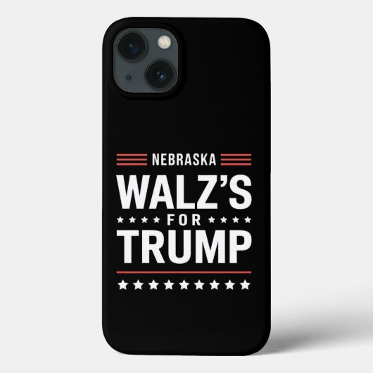 Grappige Trump Vance Walz voor Trump Nebraska Case-Mate iPhone Case (Achterkant)