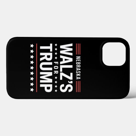 Grappige Trump Vance Walz voor Trump Nebraska Case-Mate iPhone Case (Achterkant (horizontaal))