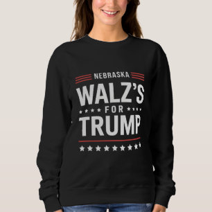 Grappige Trump Vance Walz's Voor Trump Nebraska Trui