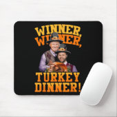 Grappige Trump Vance winnaar Turkije diner dan Muismat (Met muis)