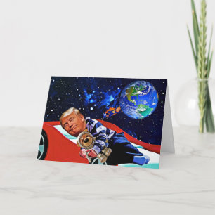 Grappige Trump Verjaardag Kaart - Super Donald