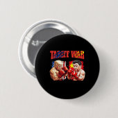 Grappige Trump vs Xi Jinping Boxing Match Ronde Button 5,7 Cm (Voorkant /achterkant)