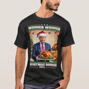 Grappige Trump winnaar Kerstdiner Tank To