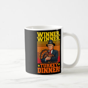 Grappige Trump Winnaar Turkije Diner Thanksgiving Koffiemok