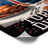 Grappige Trump Winnaar Turkije Diner Thanksgiving Poster (Hoek)