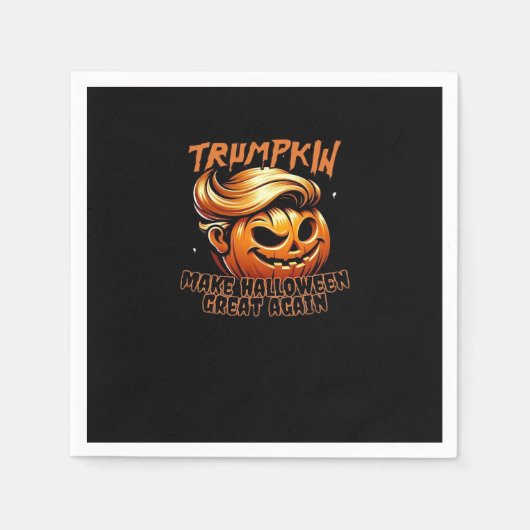 Grappige Trumpkin Classic Servet (Voorkant)