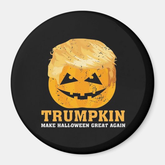 Grappige Trumpkin maken Halloween weer geweldig Magneet (Voorkant)
