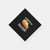 Grappige Trumpkin-taart maakt Thanksgiving weer ge Servet (Hoek)