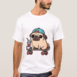 Grappige Tshirt mannen hond