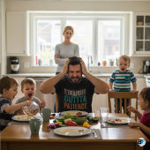 Grappige tshirts, recht uit geduld t-shirt