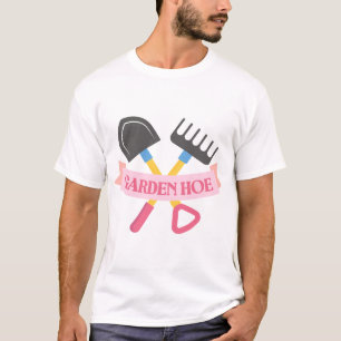 Grappige Tuin 'Ho'e Schattige Tuinier Puns Kunst T-shirt