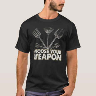 Grappige Tuingereedschap Tuinierder Boerderij Pun T-shirt