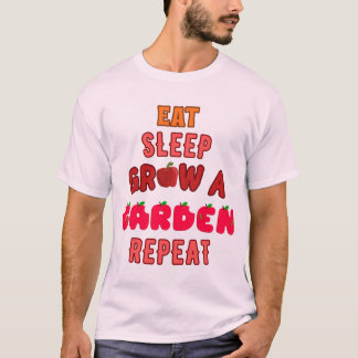 Grappige tuiniercitaten natuur liefhebber plantenl t-shirt