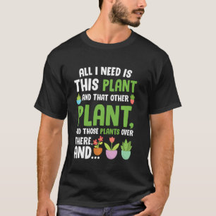 Grappige Tuinieren Plant Gekke Tuinierders Dame T-shirt