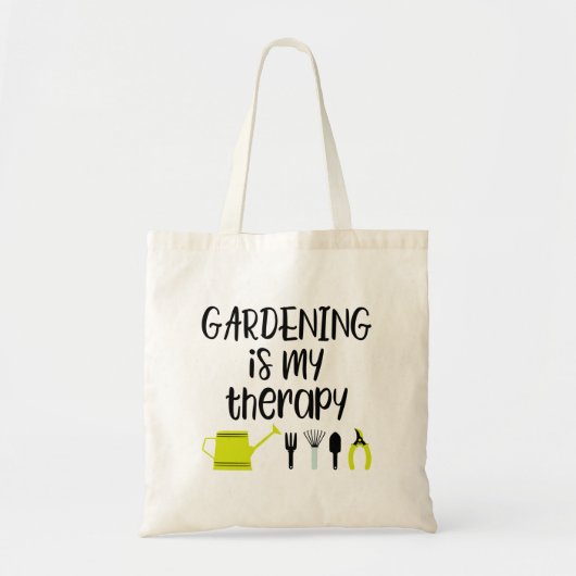Grappige Tuinliefhebber Boodschappentas Tote Bag (Voorkant)
