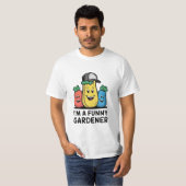 grappige tuinman t-shirt (Voorkant volledig)