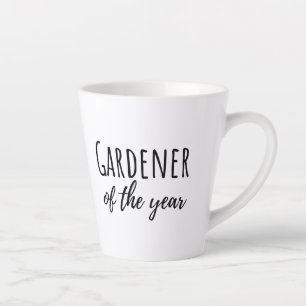Grappige Tuinman van het Jaar Koele Koffiekopjes Latte Mok
