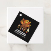 Grappige Turducken Thanksgiving Bedankjes Labels (In situ)