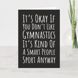 Grappige Turnkaarten Sport Vriend Turnsters Kinder Kaart