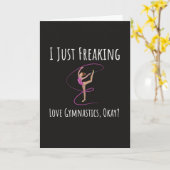 Grappige Turnkaarten Voor Haar Turnhumor Vrouwen Kaart (Gele Bloem)