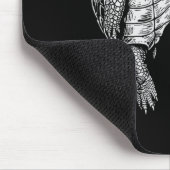 Grappige Turtle Beach Sea Roll Voetbal Grafisch Vo Muismat (Hoek)