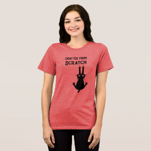 Grappige Tuxedo Kat Bak Humor Aangepaste Crop Top