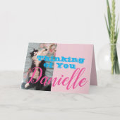 Grappige Tuxedo Kat Denkt Aan Jou Vrouw Naam Kaart (Voorkant)