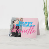 Grappige Tuxedo Kat Gelukkige Verjaardag Vrouw Naa Kaart (Voorkant)