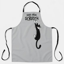 Grappige Tuxedo kat gemaakt van kras