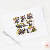 Grappige Tuxedo Kat Sticker Pack (Envelop)