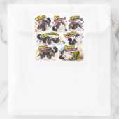 Grappige Tuxedo Kat Sticker Pack (Tas)