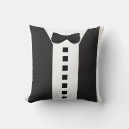 Grappige Tuxedo 🎩 Schattigee minimalistische eleg Kussen