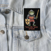 Grappige T'was The 'Tism M'Lord Middeleeuwse Ridde Button (Insitu)