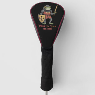 Grappige T'was The 'Tism M'Lord Middeleeuwse Ridde Golfheadcover