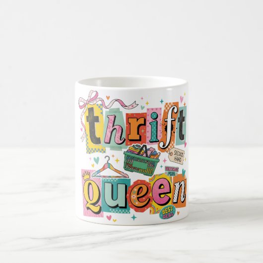Grappige Tweedehands Koningin Koffiemok (Center)