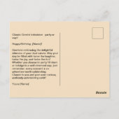 Grappige Tweeling Sterrenbeeld Verjaardag Katten Briefkaart (Achterkant)