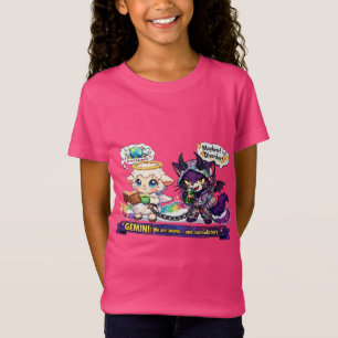 Grappige Tweeling Zodiac Dubbelheid Engel Lam en C T-shirt