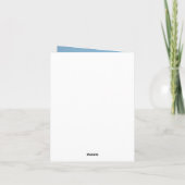 Grappige twist "Go Fly a Kite" mooie manier om te  Kaart (Achterkant)