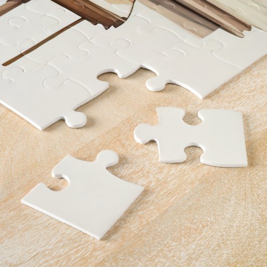 Grappige Typewriter Puzzel Legpuzzel (Zijkant)