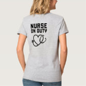 Grappige typografie Ontwerp T-shirt (Achterkant)