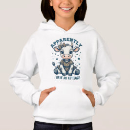 Grappige typografie Quote Girl's Pullover Hoodie