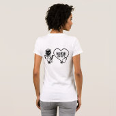 Grappige typografie T-shirt ontwerp (Achterkant volledig)
