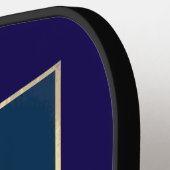 Grappige UFO De Waarheid Is Daar Samenzwering Pickleball Paddle (Links Detail)