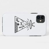 Grappige Ufo, gebied 51, buitenaardse ontvoering Case-Mate iPhone Case (Achterkant (horizontaal))